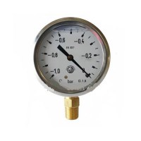 Вакуумметр глицериновый Walcom D225/1, M1/4