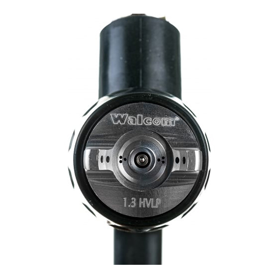 Краскопульт Walcom Slim Kombat S HVLP 813022 с верхним бачком 680 мл — фото 3