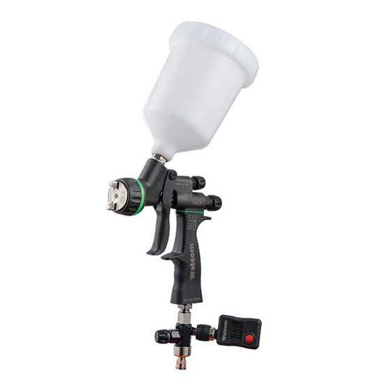 Краскопульт Walcom Carbonio 360 HVLP 983014 с верхним бачком 680 мл