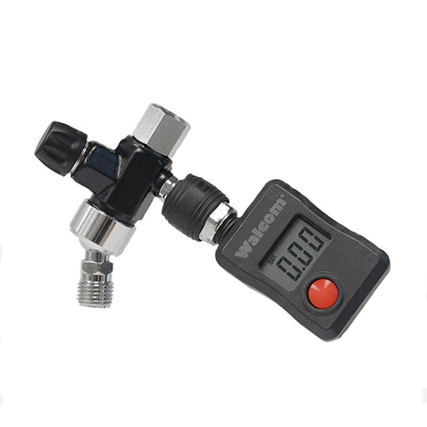 Краскопульт Walcom Carbonio 360 HVLP 983017 с верхним бачком 680 мл — фото 2