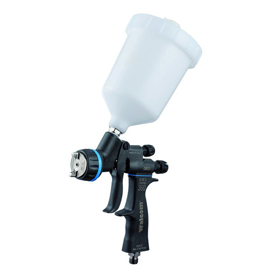 Краскопульт Walcom Carbonio 360 GEO 992013 с верхним бачком 680 мл