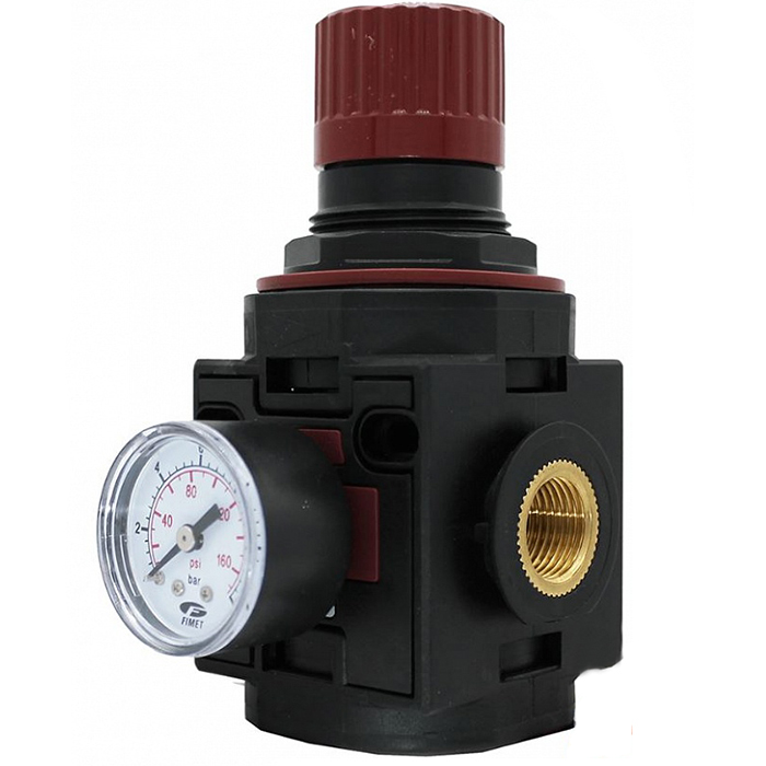 Редуктор регулятор с манометром воздушный Vepa F150/1, F1/4 - F1/4