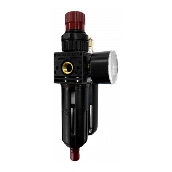 Фильтр с редуктором и лубрикатором Vepa F154/1, F1/4 - F1/4 — фото 2