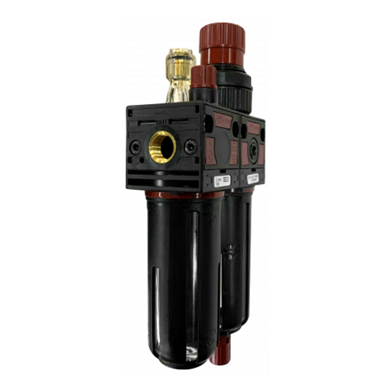 Фильтр с редуктором и лубрикатором Vepa F154/1, F1/4 - F1/4 — фото 3