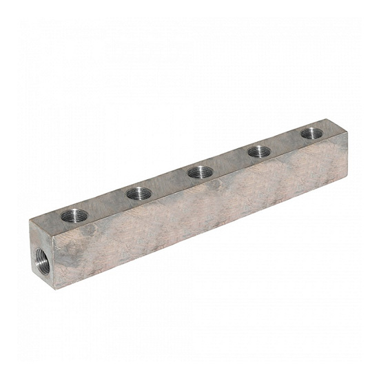 Фитинг рамка-коллектор Vepa A241/4, резьба 6x1/8 - 2x1/4 цилиндрическая
