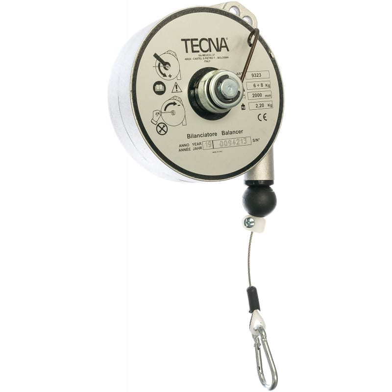 Таль балансир тросовый TECNA_9323, трос 2 м, 6-8 кг