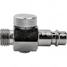 JTC-5529A Фитинг с регулятором EURO БРС штуцер - M1/4